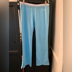 Nike Black and Light Blue Sports Shorts